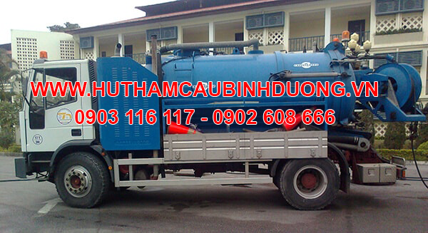 Hút hầm cầu nhanh chóng sạch sẽ tại Thạnh Phước Tân Uyên