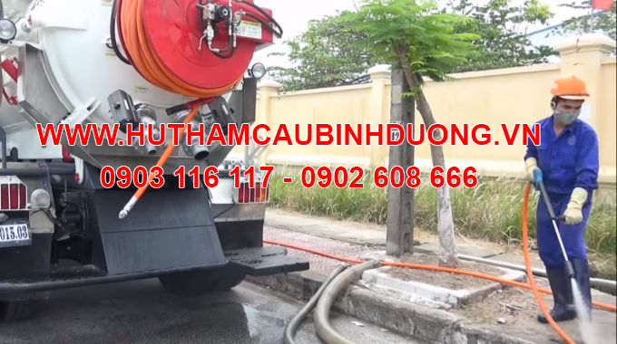Dịch vụ hút hầm cầu tại Khu công nghiệp KSB Bình Dương