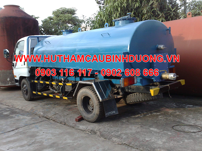 Quy trình hút hầm cầu tại Hòa Lợi Bến Cát Bình Dương