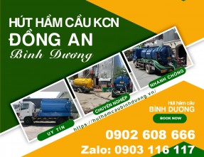 Dịch Vụ Hút Hầm Cầu Trọn Gói Tại Khu Công Nghiệp Đồng An