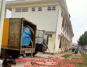 Hút hầm cầu, thông cống nghẹt giá rẻ chuyên nghiệp tại xã An Lập Dầu Tiếng