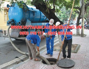 Dịch vụ hút hầm cầu giá rẻ nhanh chóng tại Bắc Tân Uyên - Bình Dương
