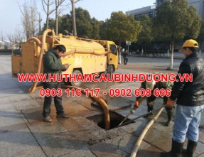 Hút hầm cầu uy tín giá rẻ chất lượng tại Tân Mỹ - Bắc Tân Uyên