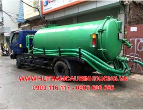 Hút hầm cầu, thông cống nghẹt Bến Cát - Bình Dương uy tín với giá rẻ nhất