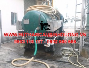 Dịch vụ hút hầm cầu giá rẻ sạch sẽ nhanh chóng tại Chánh Mỹ - Thủ Dầu Một