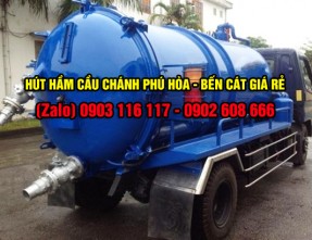 Dịch vụ hút hầm cầu giá rẻ uy tín tại Chánh Phú Hòa - Bến Cát