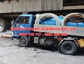 Hút hầm cầu giá rẻ nhanh chóng tại Tân Định Bến Cát - Gọi là có mặt