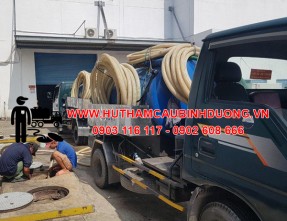 Hút hầm cầu uy tín giá rẻ tại các KCN và hộ gia đình, cửa hàng tại Tân Uyên