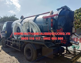 Đội xe hút hầm cầu uy tín, cam kết sạch sẽ với giá rẻ tại xã Cây Trường II