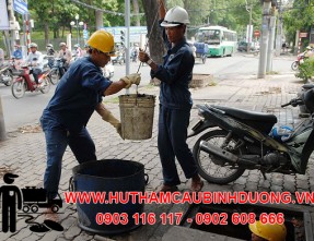 Dịch vụ hút hầm cầu uy tín với giá tốt nhất tại KCN Chơn Thành Bình Phước