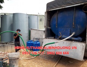 Đội xe hút hầm cầu Bình Dương uy tín chuyên nghiệp giá rẻ