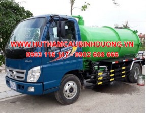 Chuyên cung cấp dịch vụ hút hầm cầu uy tín giá rẻ tại KCN Mai Trung - Bến Cát