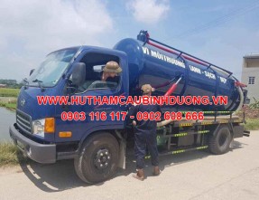 Hút hầm cầu, thông cống nghẹt uy tín giá rẻ tại Tân Uyên Bình Dương