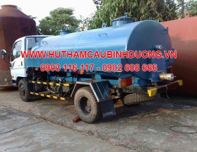 Đội xe hút hầm cầu giá rẻ chuyên nghiệp tại Hòa Lợi - Bến Cát