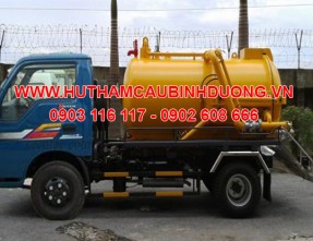 Hút hầm cầu, thông cống nghẹt tại Phường Khánh Bình Tân Uyên giá rẻ