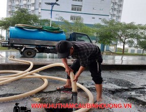 Dịch vụ hút hầm cầu, nạo vét hố ga uy tín chuyên nghiệp tại Long Hòa Dầu Tiếng