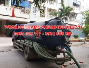 Dịch vụ hút hầm cầu uy tín giá rẻ tại Bàu Bàng - Bình Dương