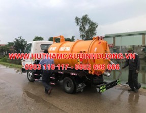 Hút hầm cầu phường Phú Chánh - Tân Uyên Bình Dương giá rẻ uy tín nhất