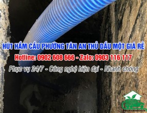 Hút hầm cầu Phường Tân An Thủ Dầu Một Giá Rẻ - Sạch Sẽ - Không Đục Phá