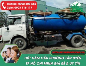 Hút Hầm Cầu Phường Tân Uyên Uy Tín, Giá Tốt, Có Mặt Nhanh 24/24