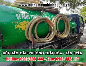 Hút Hầm Cầu Phường Thái Hòa Tân Uyên ✓ Uy Tín - Chất Lượng✓ Nhanh Chóng - Sạch Sẽ ✓ Giá Rẻ Nhất 