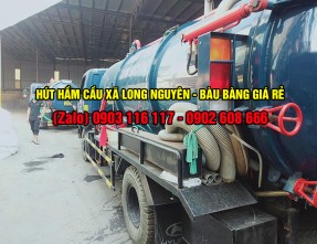 Đơn vị chuyên hút hầm cầu xã Long Nguyên Bàu Bàng giá rẻ chuyên nghiệp nhất
