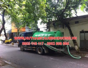 Đội xe thông cống nghẹt, hút hầm cầu uy tín giá rẻ tại Bình Dương