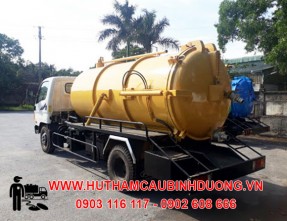 Dịch vụ hút hầm cầu Phú Lợi - Thủ Dầu Một giá rẻ uy tín nhất