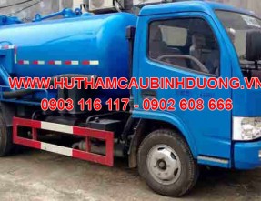 Hút hầm cầu giá rẻ uy tín tại Tân Phước Khánh - Tân Uyên - BH lâu dài