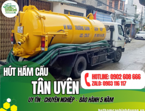 HÚT HẦM CẦU TÂN UYÊN GIÁ RẺ - HÚT SẠCH 100% - BẢO HÀNH LÊN ĐẾN 05 NĂM