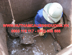 Nhận hút hầm cầu giá tốt chất lượng tại Thạnh Phước Tân Uyên Bình Dương 