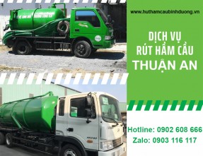 Dịch vụ hút hầm cầu Thuận An ✓ Giá tốt ✓ Khảo sát miễn phí