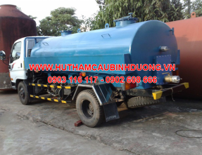 Hút hầm cầu Phường Uyên Hưng - Tân Uyên giá rẻ, có mặt nhanh chóng