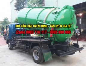Hút hầm cầu giá rẻ uy tín, đảm bảo sạch sẽ tại Uyên Hưng - Tân Uyên