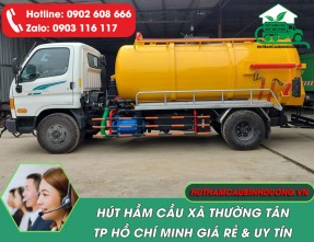 Hút Hầm Cầu Tại Xã Thường Tân TPHCM - Hút Sạch 100% - Giá Tốt