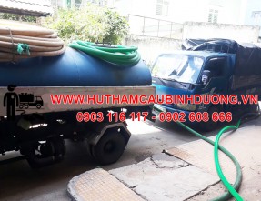 Dịch vụ hút hầm cầu giá rẻ uy tín tại Bình Dương