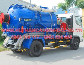 Dịch vụ hút hầm cầu giá rẻ uy tín tại Mỹ Phước - Bến Cát - Bình Dương