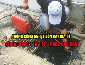Nhận thông cống nghẹt Bến Cát uy tín giá rẻ nhanh chóng, đảm bảo chất lượng tốt nhất