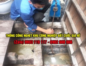 Dịch vụ thông cống nghẹt xã Đất Cuốc Tân Uyên giá rẻ chuyên nghiệp nhất