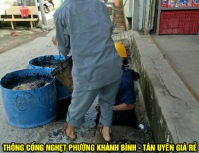 Đội xe thông cầu cống nghẹt uy tín giá rẻ, đảm bảo sạch sẽ tại Khánh Bình - Tân Uyên