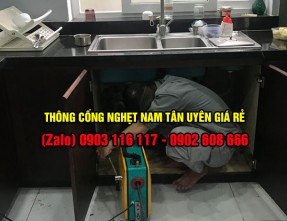 Thông cống nghẹt Nam Tân Uyên ✅ [ĐẢM BẢO SẠCH SẼ] & [GIÁ RẺ]