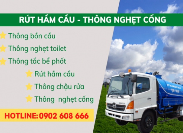 Dịch vụ hút hầm cầu bình dương giá rẻ